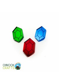 Épinglette (Pin) par Chinook Craft - Legend of Zelda Rupee (Différentes Couleurs)